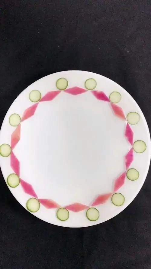 最简单盘饰 一看就会