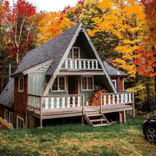 森林里的小木屋,好想体验