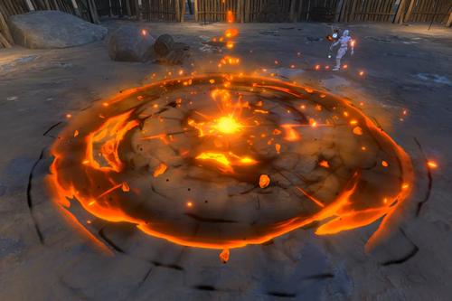 mage unity3d spells 1.2黑魔法术技能法阵rpg游戏技能特效 black -