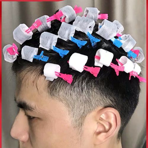 男士冷烫精烫发水定位烫卷发家用药水发根刘海定型蓬松锡纸纹理烫