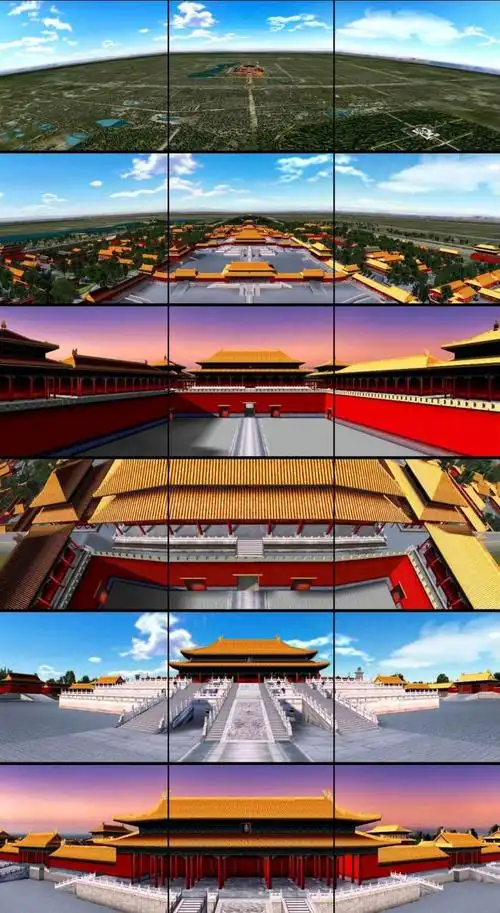 紫禁城,"天宫"里的"帝王生涯"--3d制作幻游紫禁城