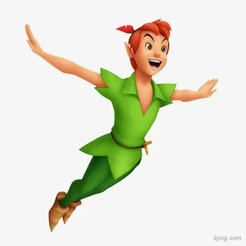 标签:彼得彼得潘peterpan迪士尼卡通小飞侠动画童心精灵彼得飞翔两只