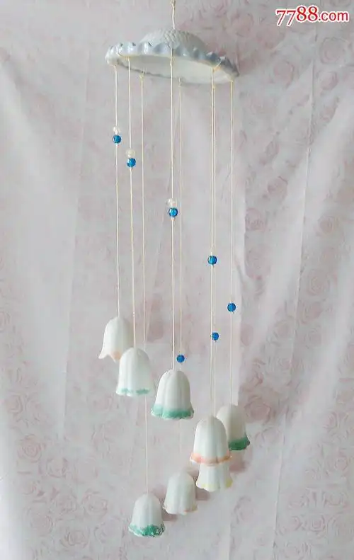7080后童年的记忆老瓷风铃陶瓷器玩具