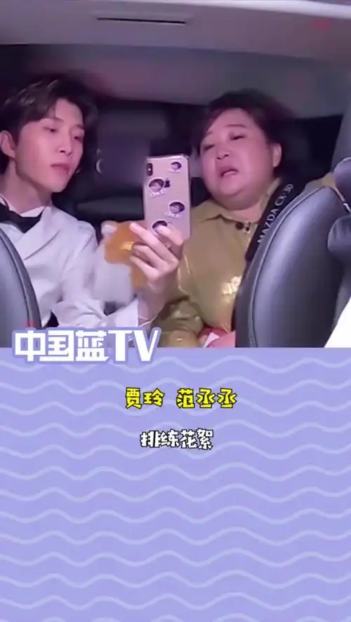 贾玲范丞丞合影对比照