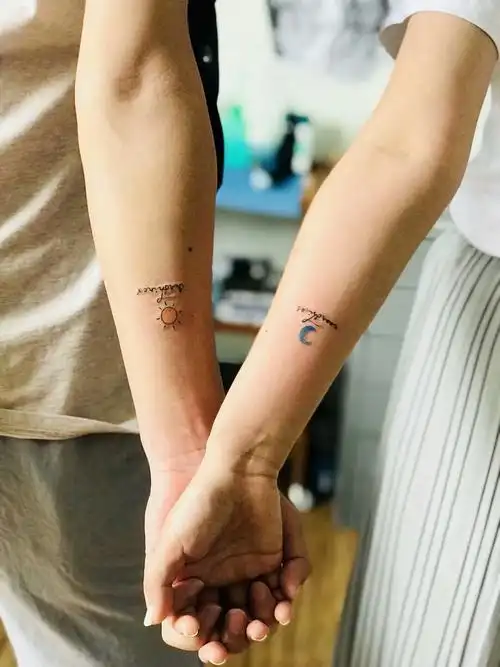 有什么比较有寓意的情侣纹身?