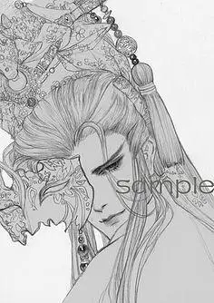 霹雳布袋戏角色简笔画