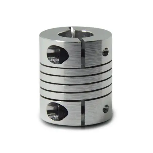 联轴器弹性高强度铝合金马达出轴夹紧连接器螺纹耐用电机