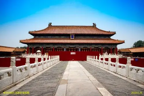 北京故宫全景照