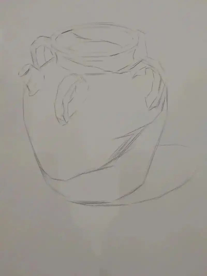 自学画画,我为自己代盐#素描基础 #零基础学画画 #绘画过 - 抖音