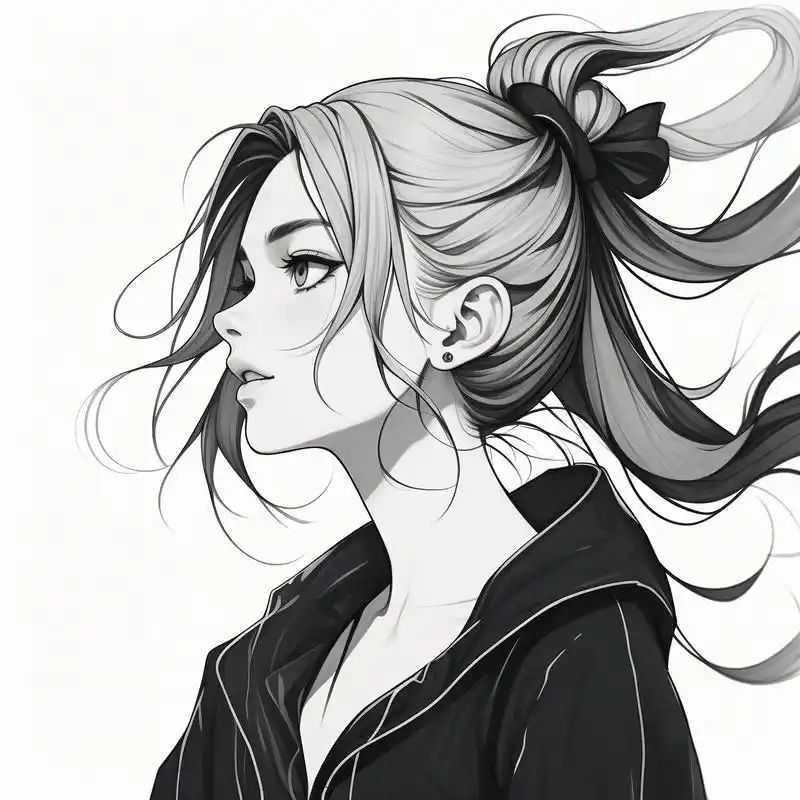 92丧系女生头像94