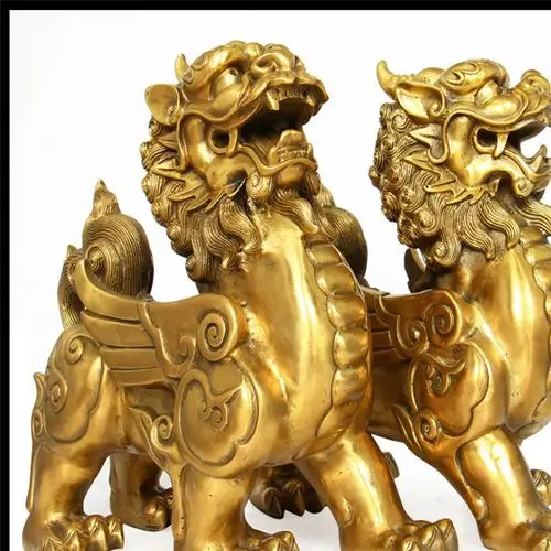 批发开光纯铜紫铜貔貅风水摆件大小号金钱铜貔貅招财聚财镇宅辟邪图片