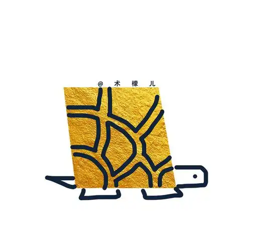 术檬儿原创:方块的联想之小清新创意联想手绘插画