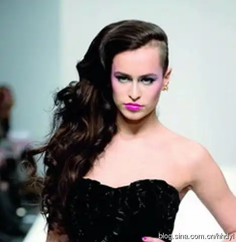 20大女星阴阳头造型曝光雷劲十足(图)