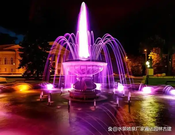 周口旱式喷泉设计施工