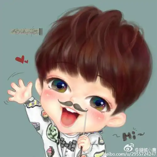 王源 卡通向—叔叔 cr:鹅绒小鹿 20150624