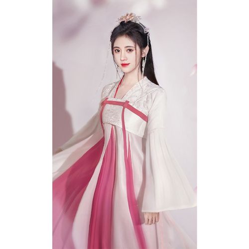 古装如意芳霏鞠婧祎同款唐朝襦裙汉服仙女女服民族服装