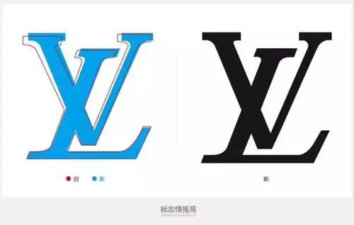 lv 路易威登 logo微调,图案更苗条字体更厚重