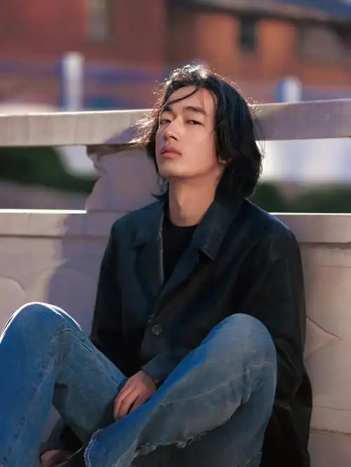 人像摄影  #复古  #模特   #长发男生