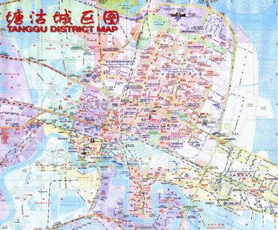 【 全屏浏览塘沽区地图】