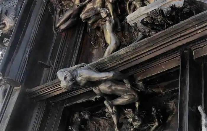 身在地狱心向光明罗丹的地狱之门