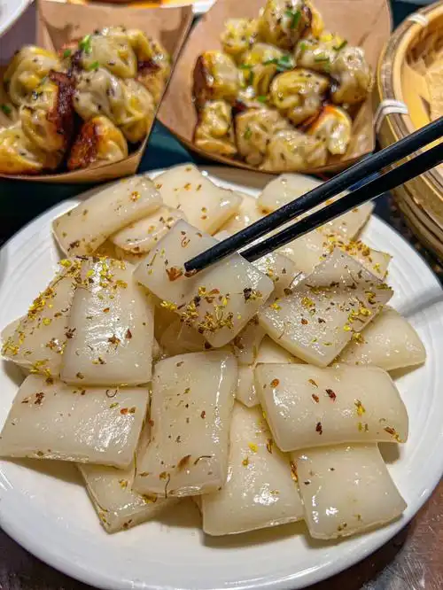 还好我在武汉能吃到这么好吃的桂花年糕01