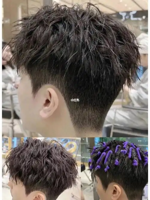 烟花烫|||摩根烫|||男生秋冬凌乱蝴蝶烫适合任何脸型的男生秋冬烫发