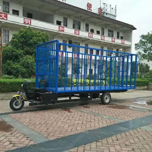 加高栏杆平板车