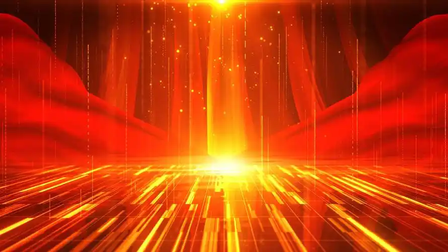 红色背景-无缝循环_1920x1080_高清视频素材下载(编号:4813113)_舞台