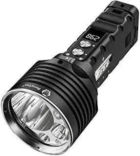 rovyvon s2 高级手电筒可充电10000流明探照灯露营灯手电筒