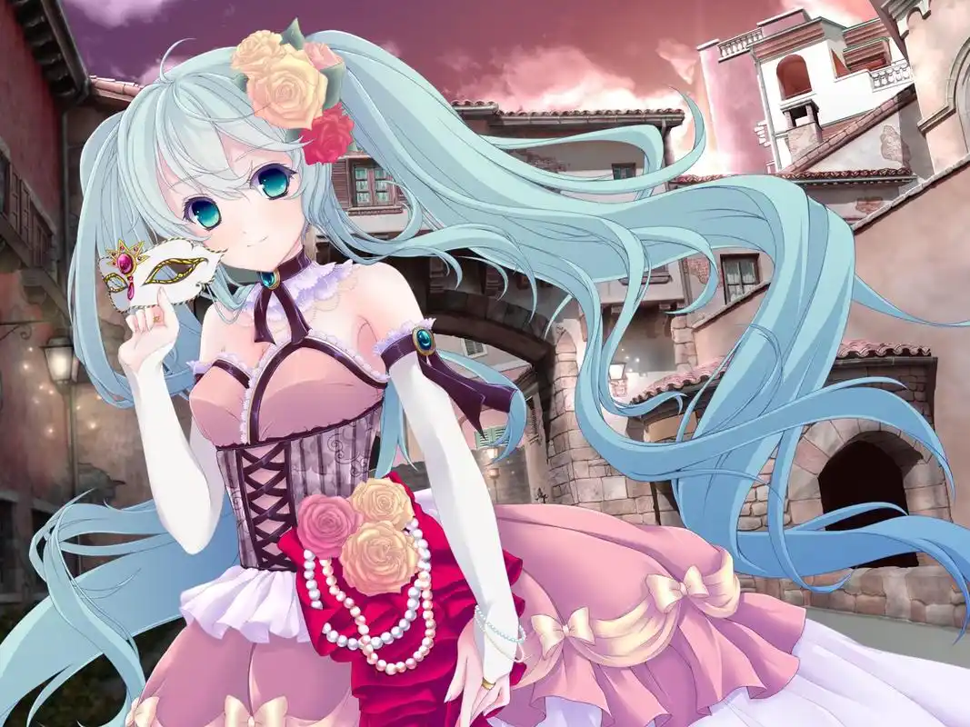 日系二次元少女,唯美,清纯,甜美,平板壁纸