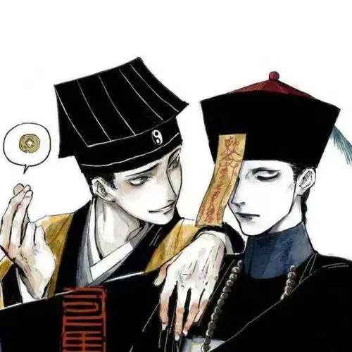 最近很火的僵尸兄弟,图片来自快看漫画(南谷围亭)_卡通动漫头像_我要