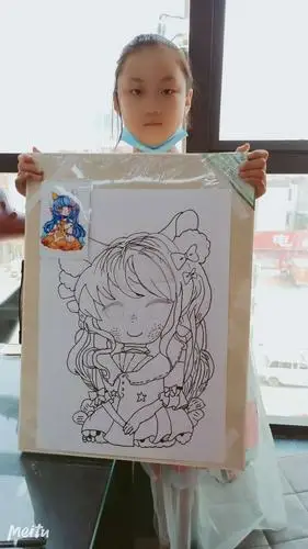 淘雨轩美术学校润百家校区周一(10号)大师班～《考级动漫临摹》