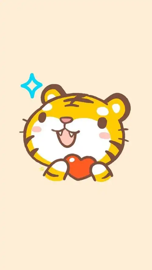 2022可爱霸气老虎头头像合集不二马的小老虎太可爱啦
