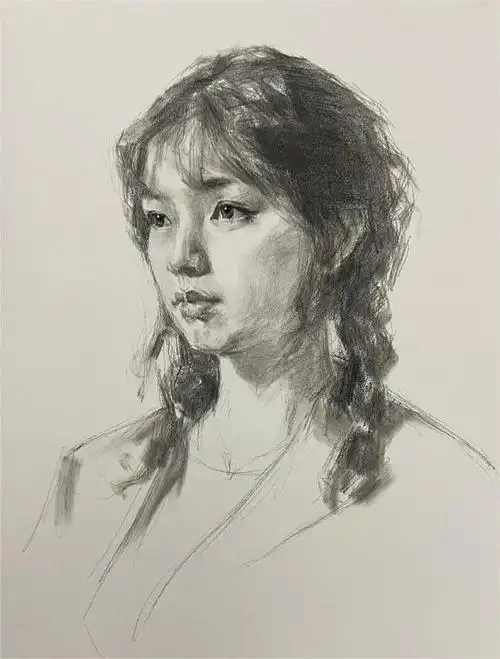 九方艺考人脸素描要点