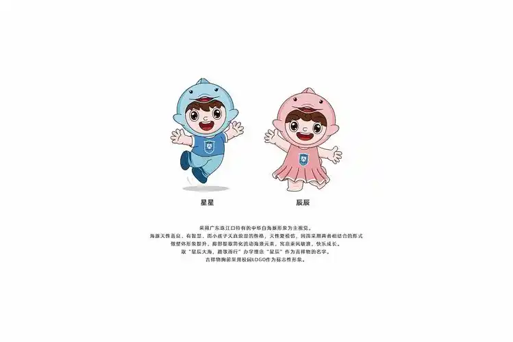 华南师范大学附属南沙小学校园吉祥物设计
