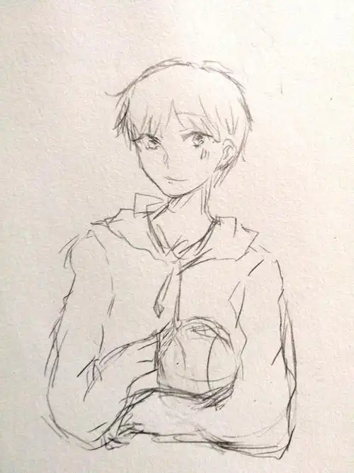 画了两张黄明昊