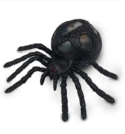 跨境发泄大号蜘蛛仿真万圣节礼品整蛊玩具吓人蜘蛛黑蜘蛛节日玩具