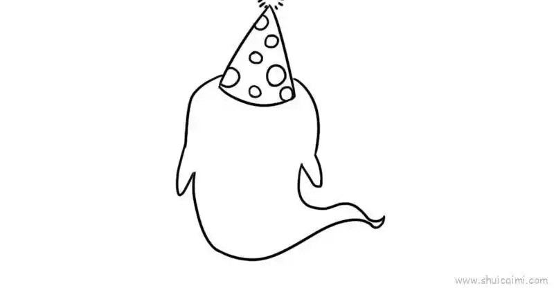 小鬼唱歌儿童画怎么画 小鬼唱歌简笔画步骤