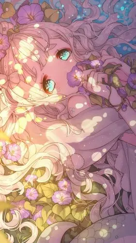 影视 女生 q版 微信 qq 微博 )女孩 韩国唯美插画手绘动漫卡通可爱