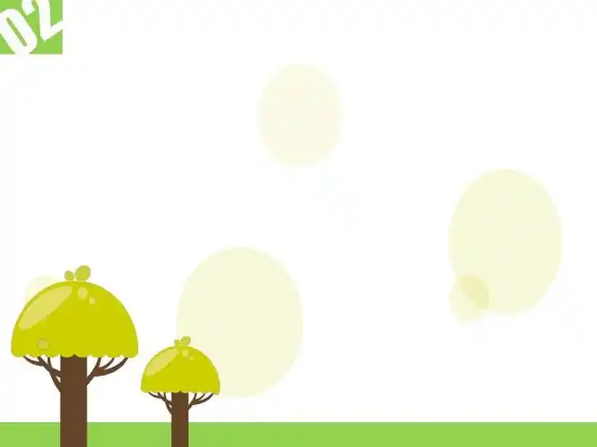 很漂亮的卡通ppt模板@学ppt网