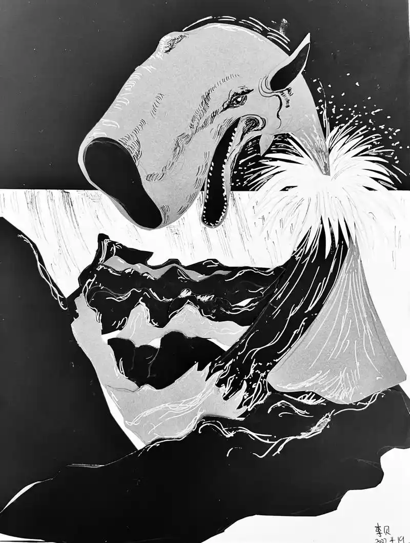 拼贴艺术-来自存战研习社老师们的优秀作品#原创 #拼贴画 # - 抖音