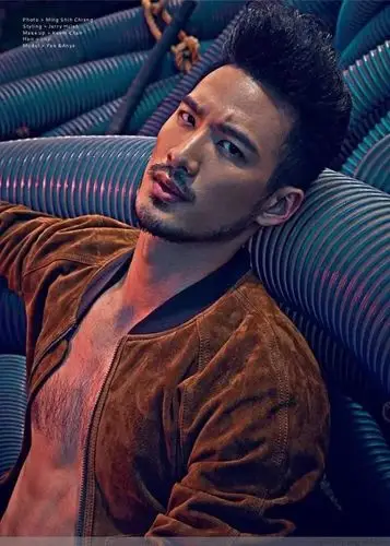 洪翊展显露性感胸毛 - 暹宇无双昃 - 2016 天天有喜 型男画报