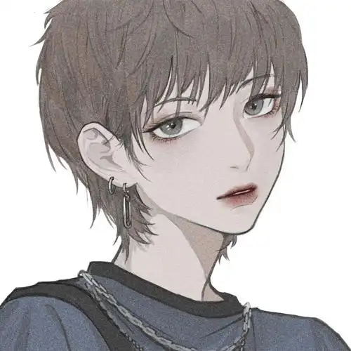 日系/韩系风格真人转头像,中性风 - 米画师