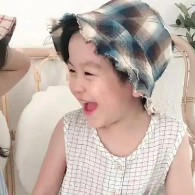 2021可爱情侣头像真人小孩超萌一对