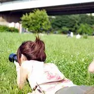 清新清纯qq头像女生相机控