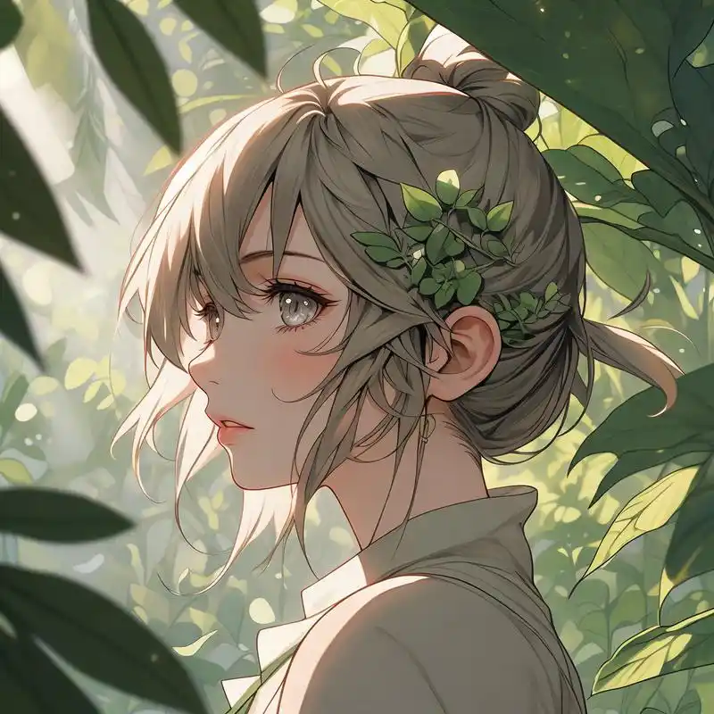 94动漫风女生侧颜头像78 今天给大家分享一组超美的动漫风女生