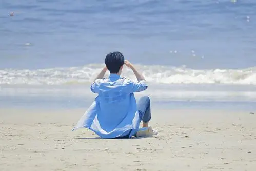 肖战 厦门 海边 夏日 壁纸