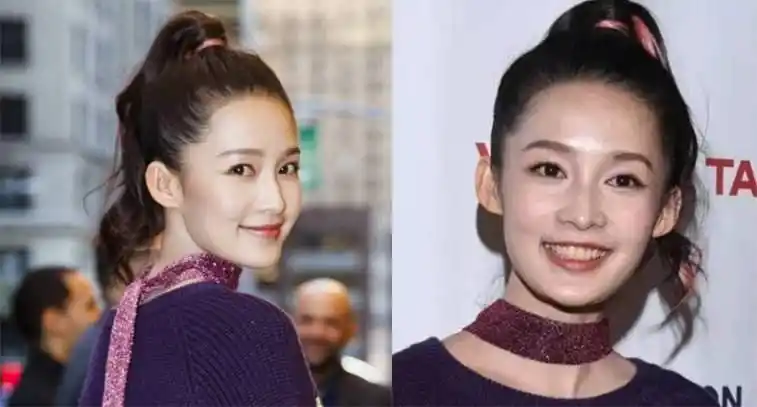 杭州消息 城事 帖子对比照,大家自己感受 看看各种活动和剧照中 李沁