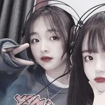 双人闺蜜头像./时尚/图源dt反哭./小清新.