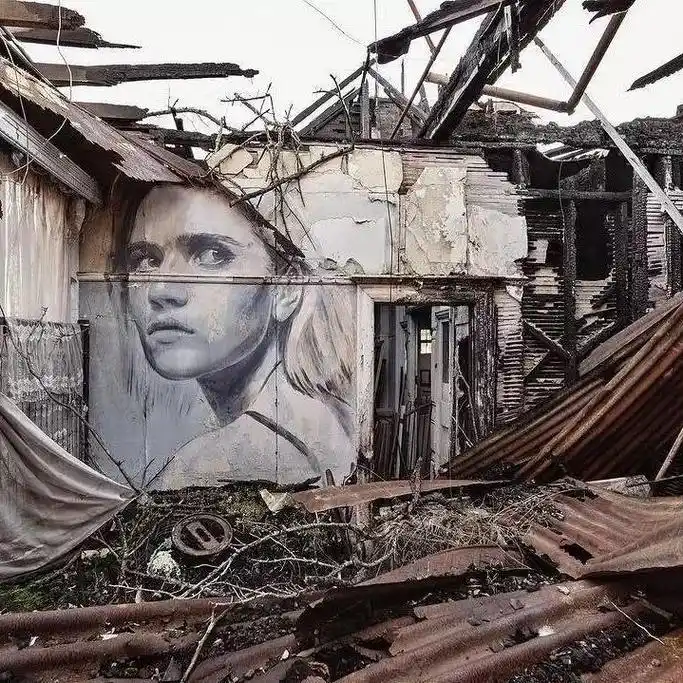 疯狂艺术家:弹指间,墙上美人灰飞烟灭